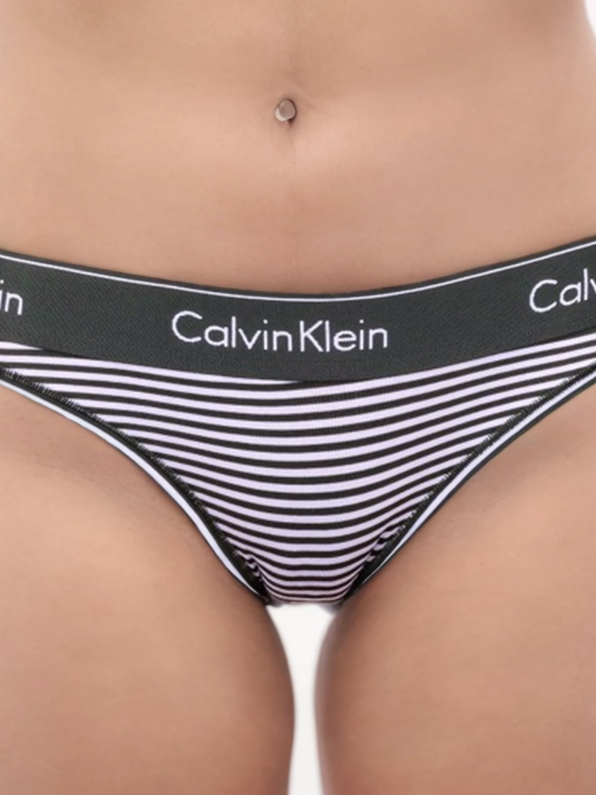 Calvin Klein Бикини - Бяло / Зелено - F3787E-MDT - Image 3