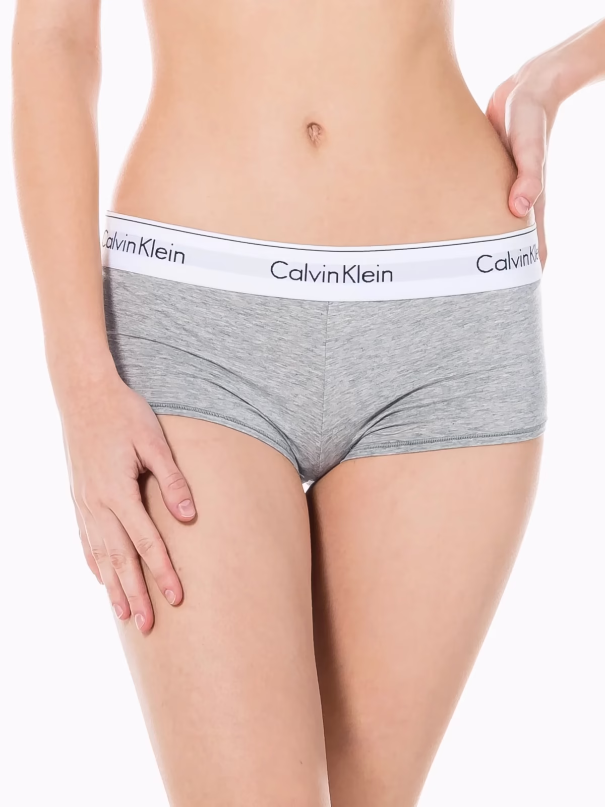 Calvin Klein  Дамски Боксерки - Сив - F3788E-020 - Image 2